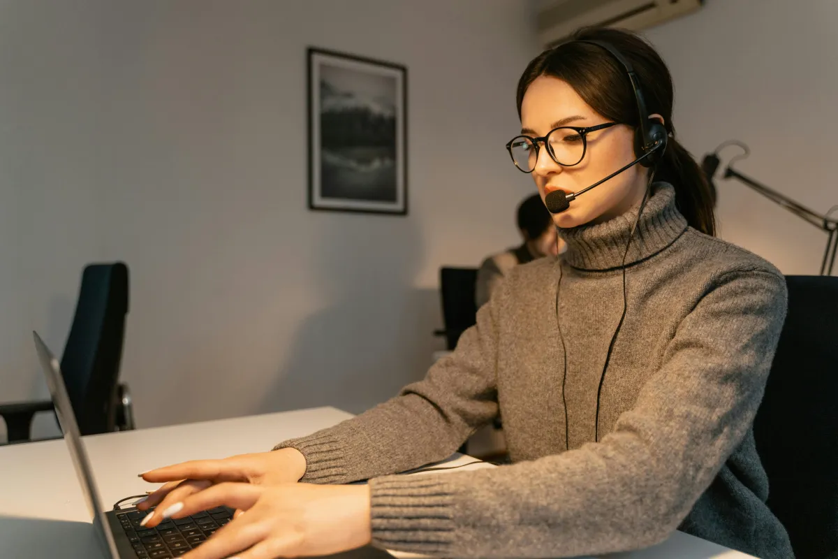 person using MacBook Pro