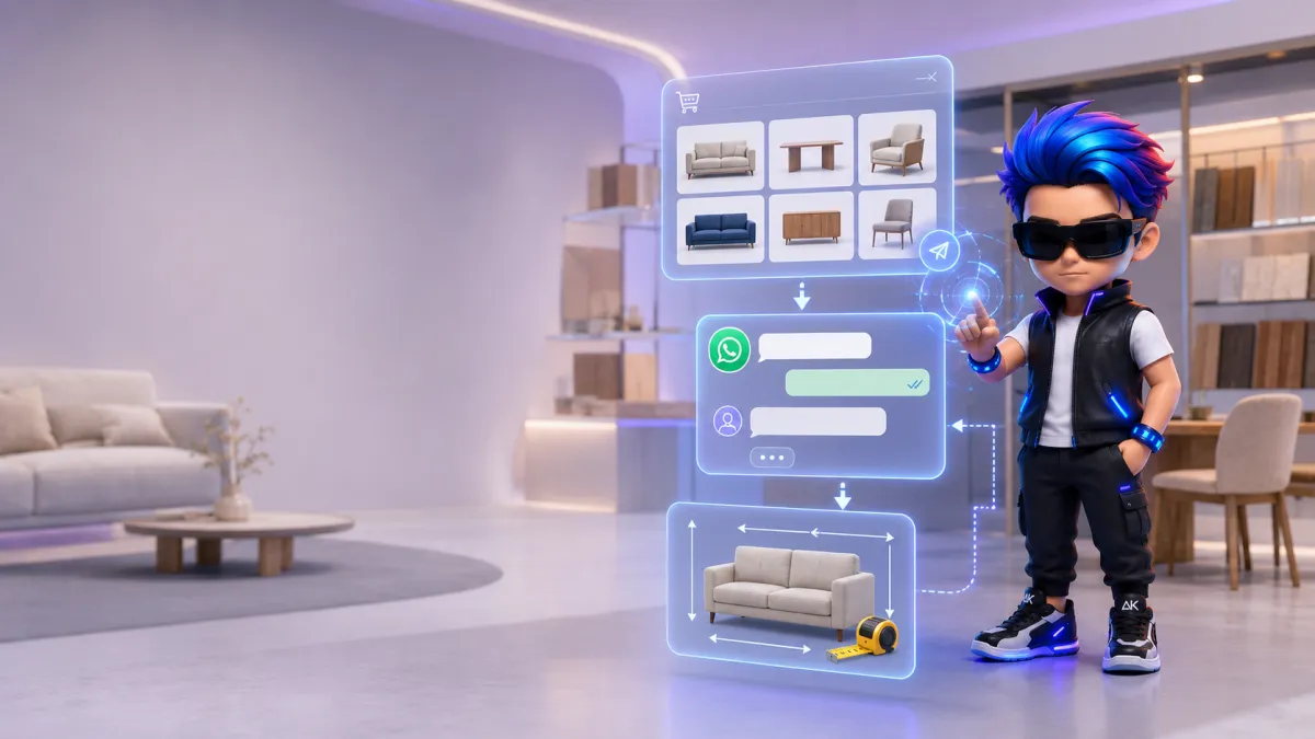 Cómo automatizar el catálogo y las medidas por WhatsApp en una mueblería