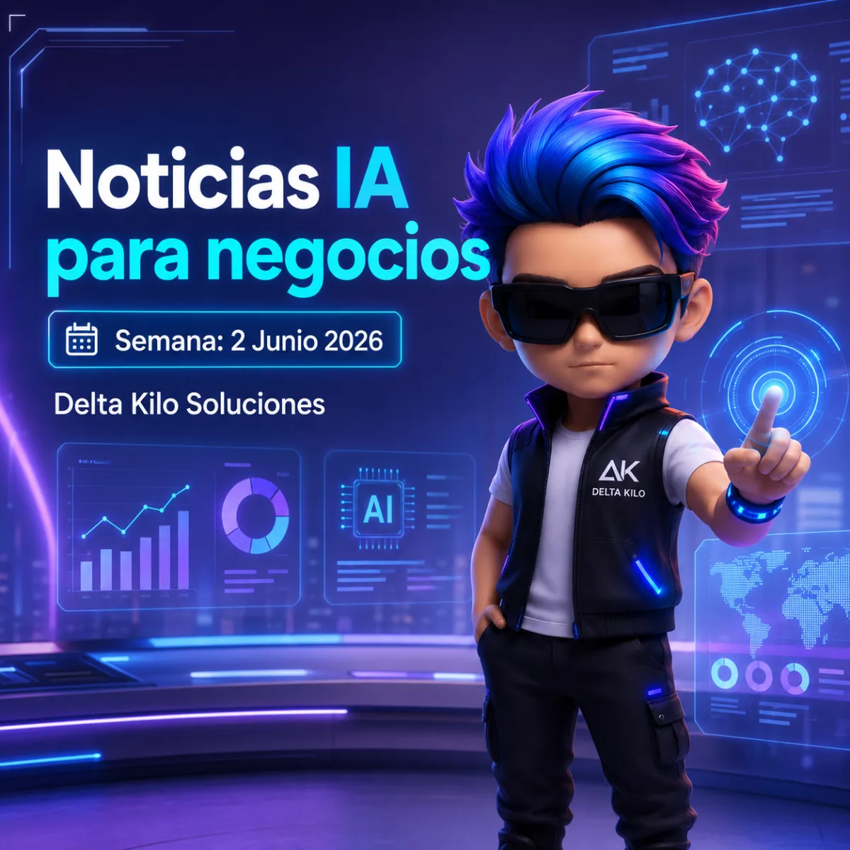 Inteligencia artificial para negocios: las 5 noticias que definen la semana del 2 de junio