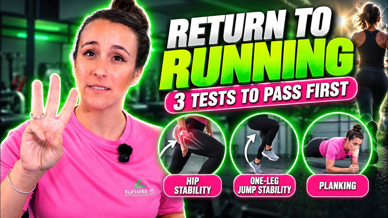 return to running, running, self test, core, hip strength, postpartum running, pregnancy, postpartum