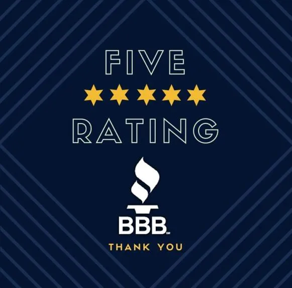 5 Star BBB Rating