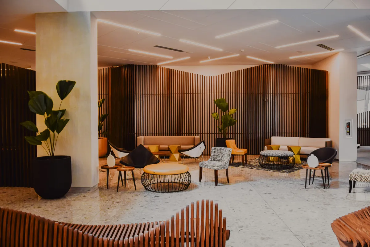 Hospitality architectural environment