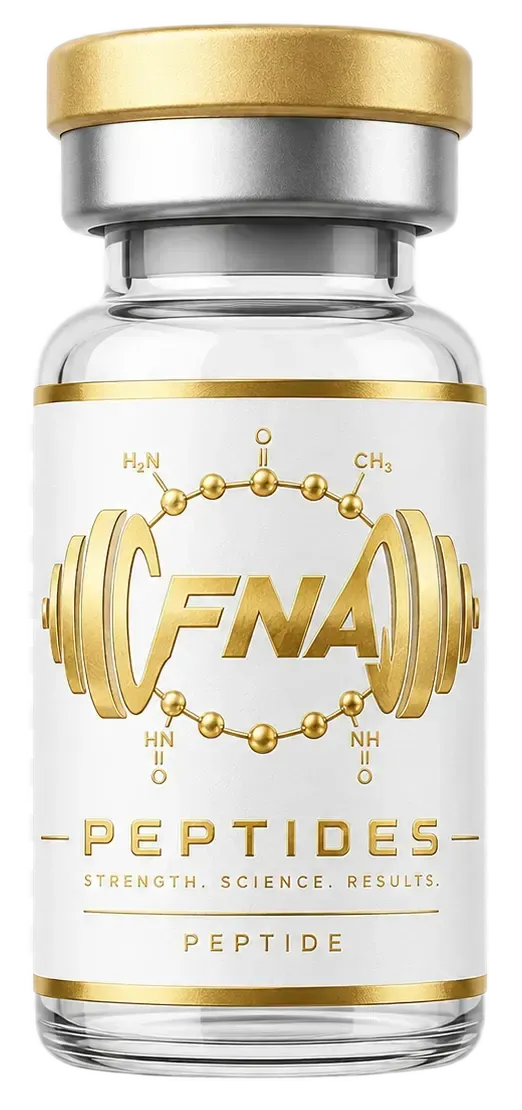 FNA Peptides branded research peptide vial