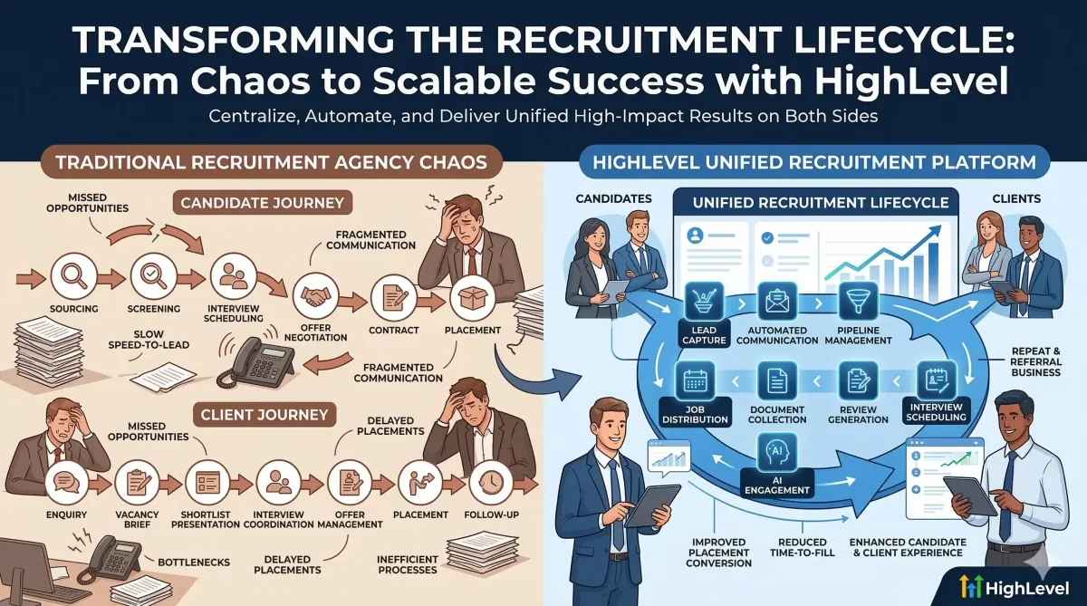 Recruitment highlevel crm