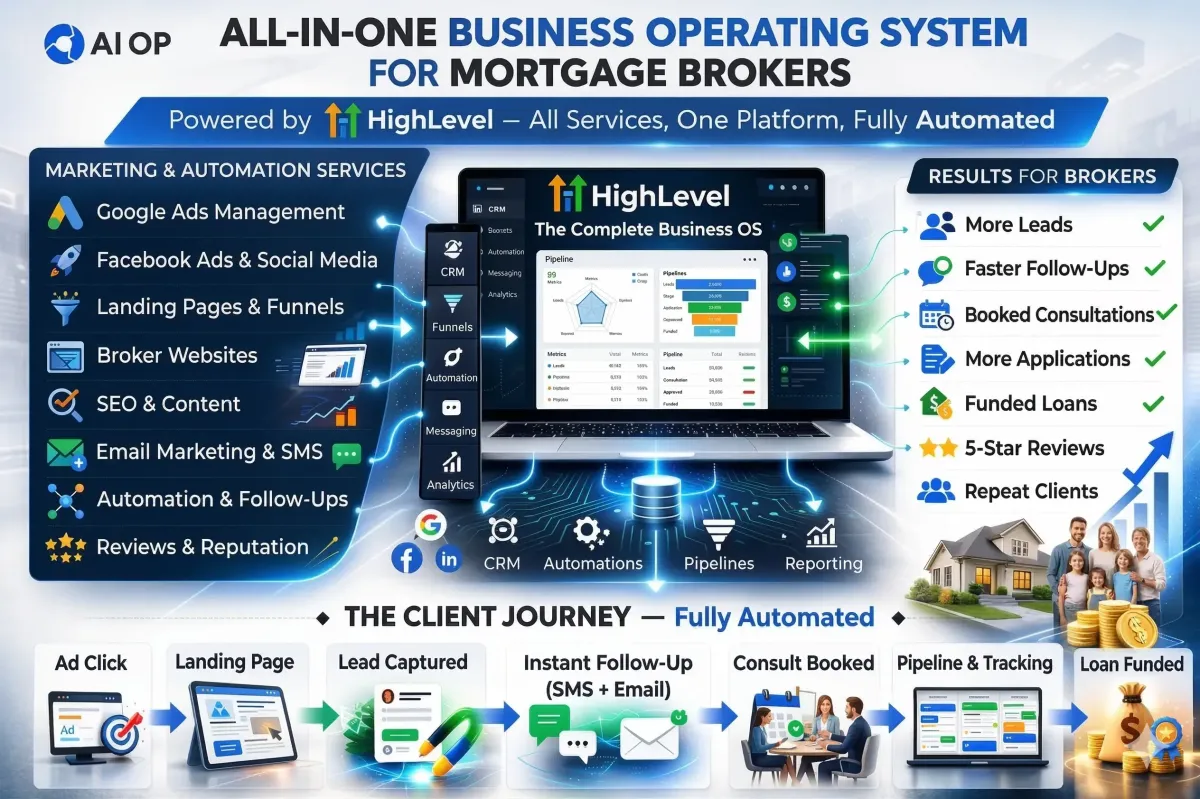 HighLevel for Mortgage Brokers: The Complete Practice Operating Platform