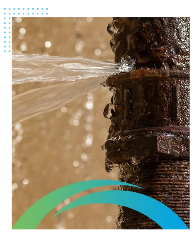 Damage after Burst Pipes