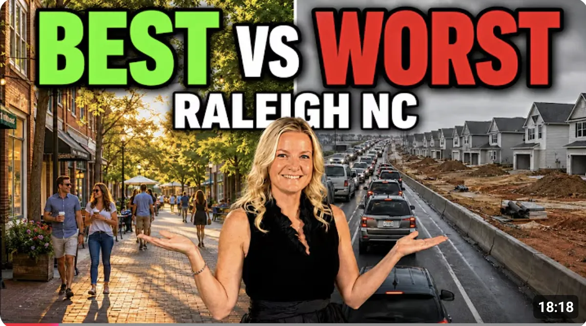 The TRUTH About Moving to Raleigh: Best and Worst Towns!