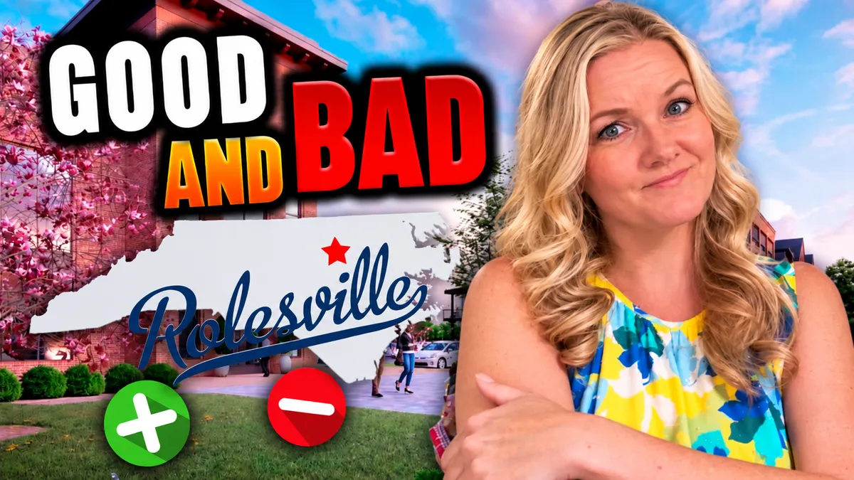 The good and bad of living in Rolesville, NC video