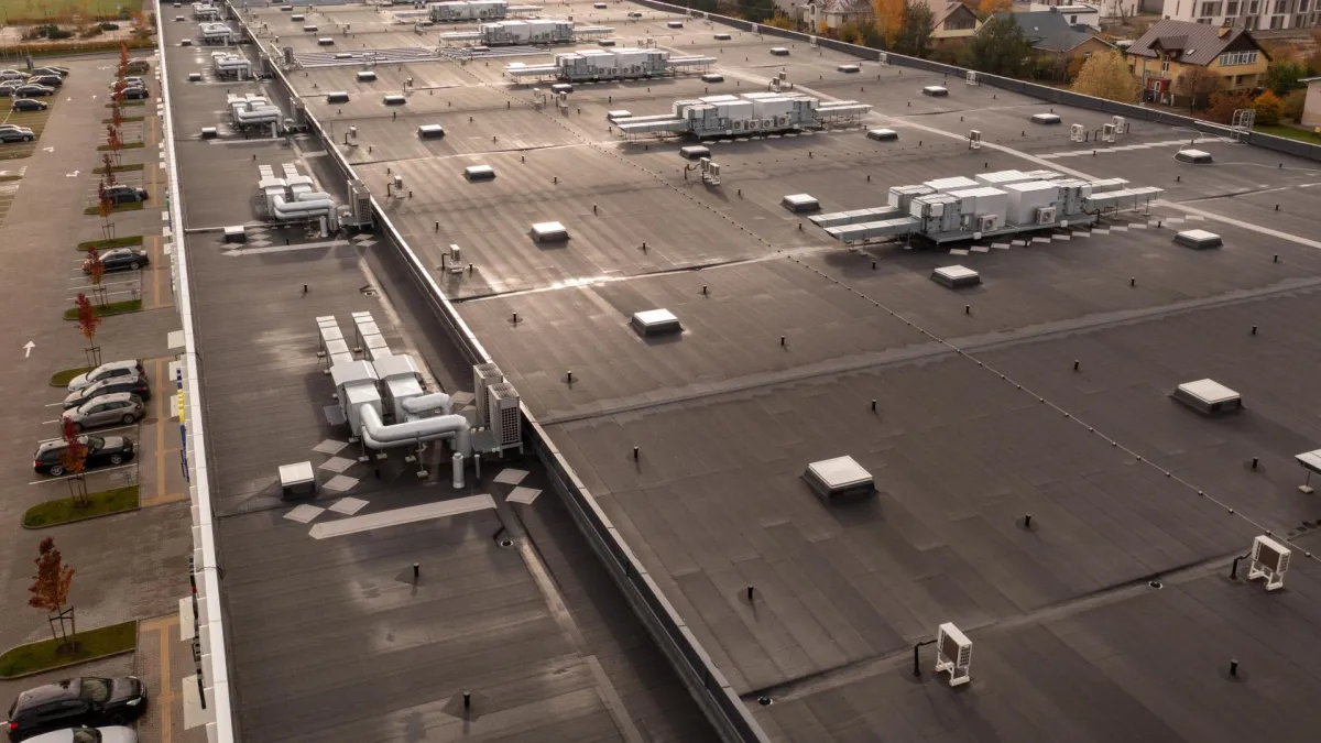 Commercial roof inspection for Montgomery AL business property