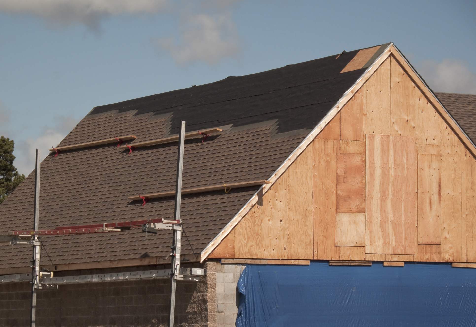 Top roofing options for homes shown with clean lines and durable materials