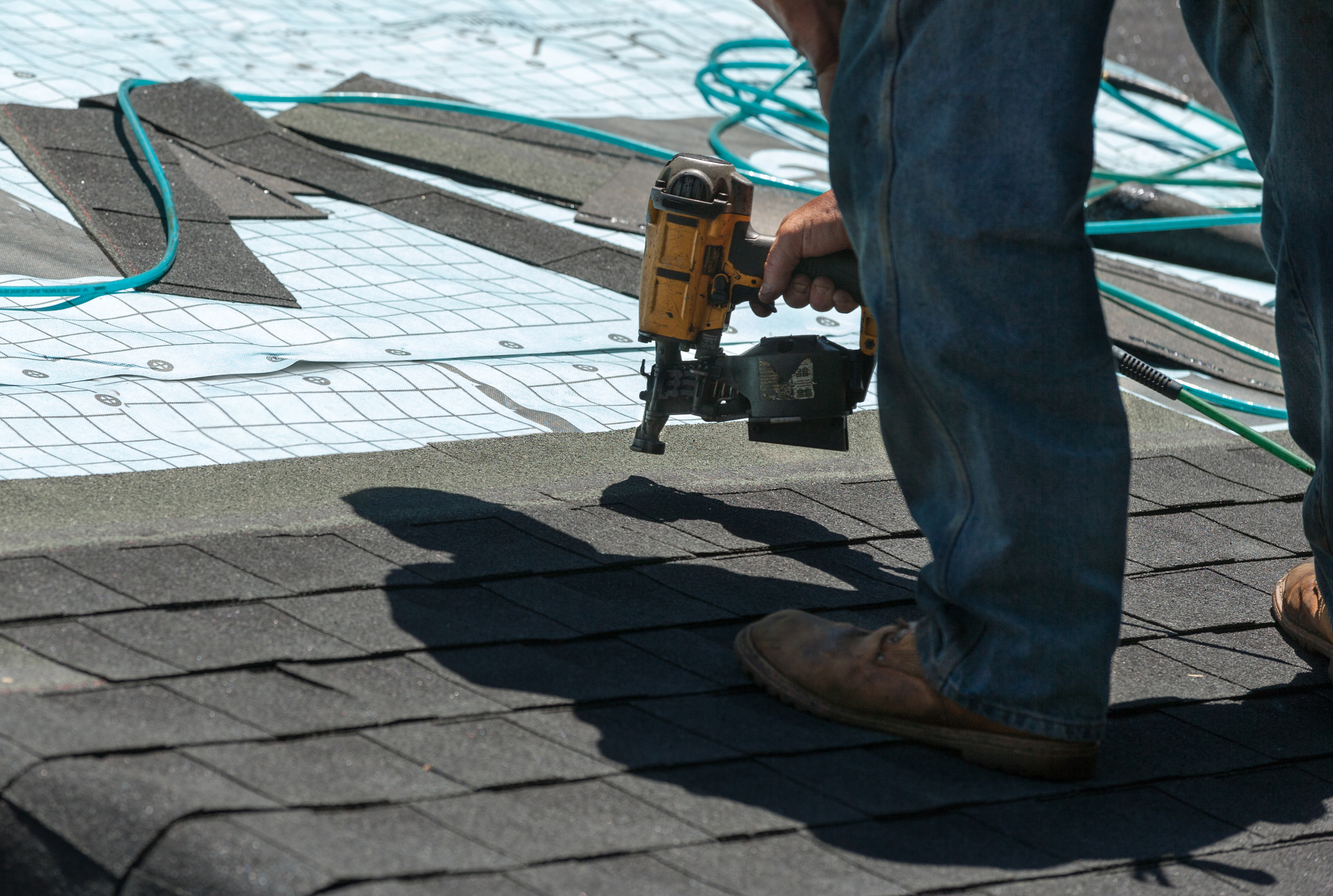 Roofing installation in Huntington Station, NY for a residential home