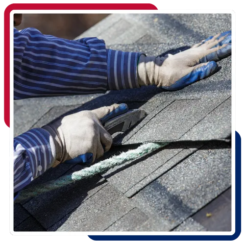 Damaged shingles repaired by roofing experts in Babylon, NY