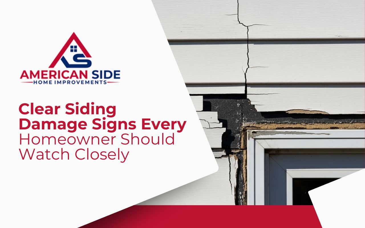 Clear Siding Damage Signs Every Homeowner Should Watch Closely