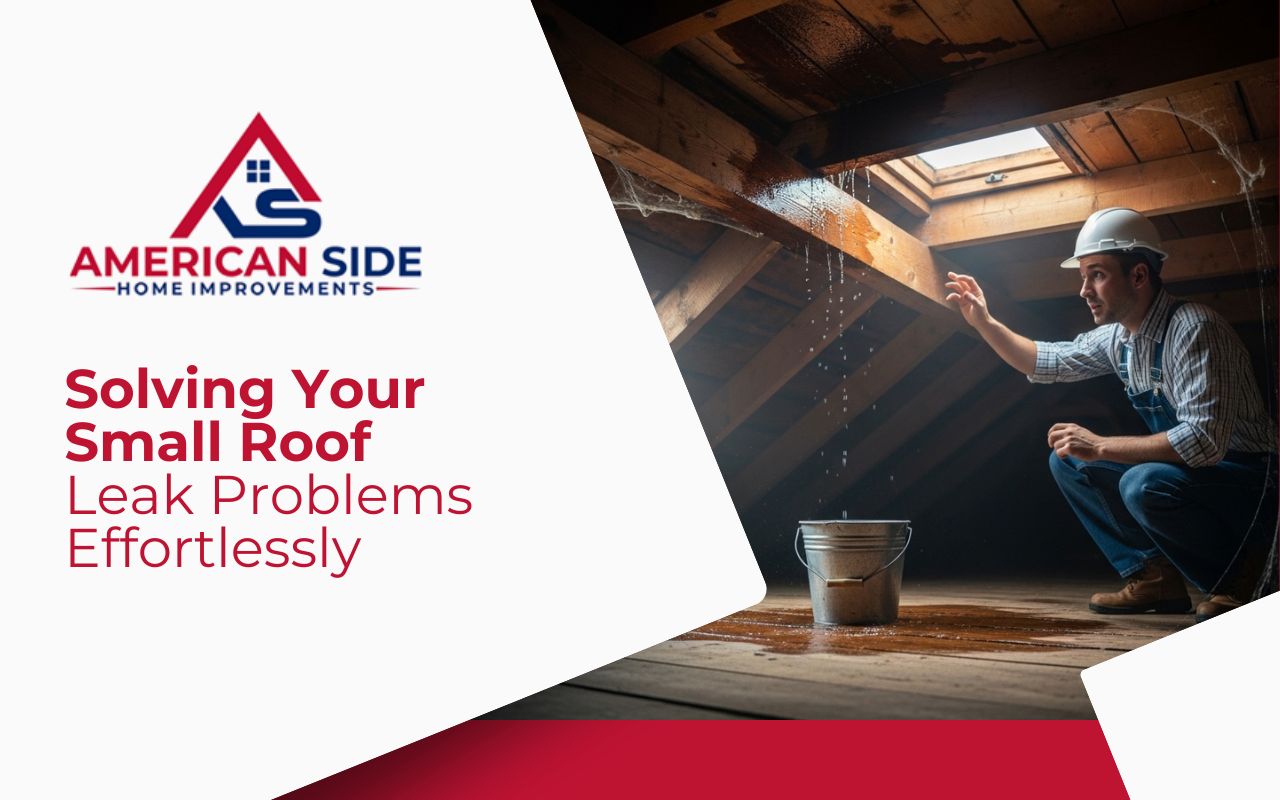 Solving Your Small Roof Leak Problems Effortlessly