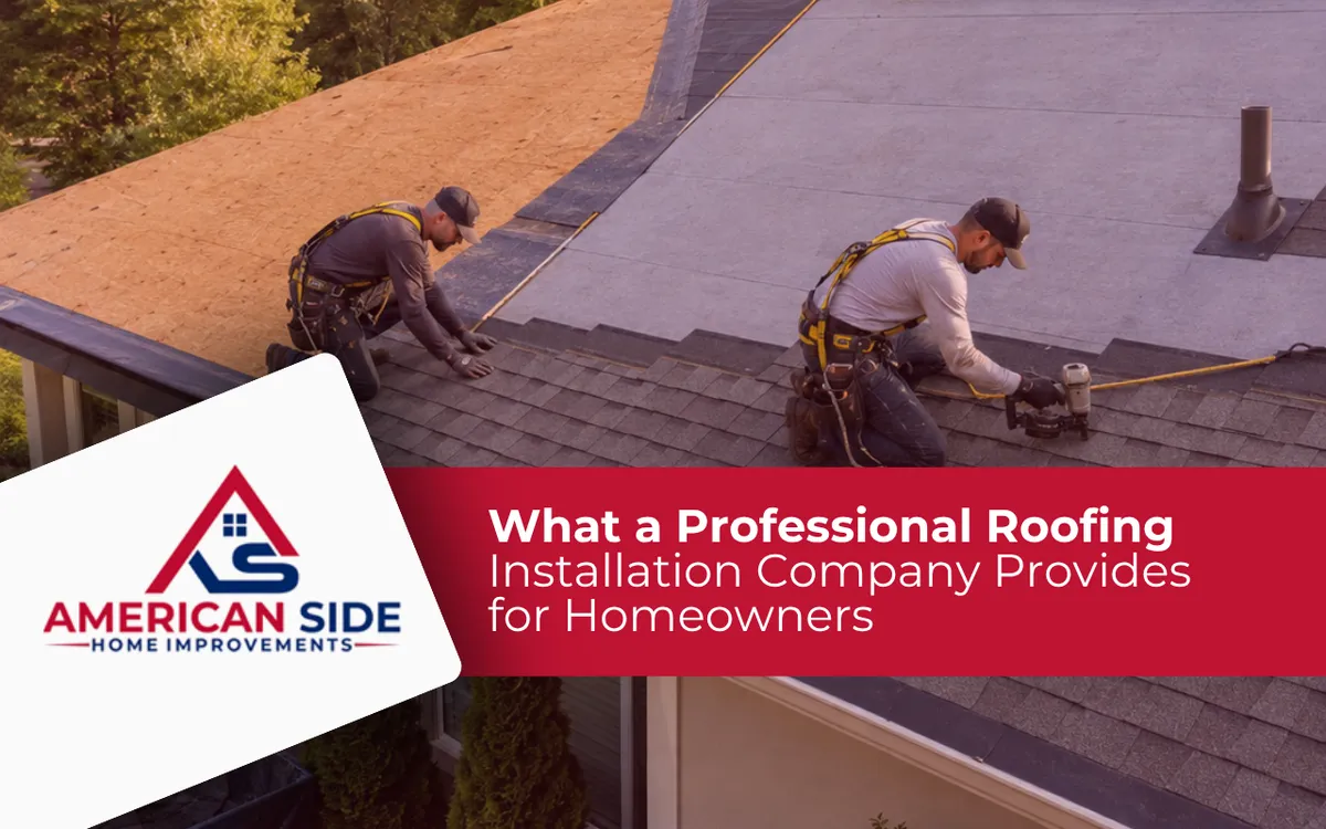 What a Professional Roofing Installation Company Provides for Homeowners