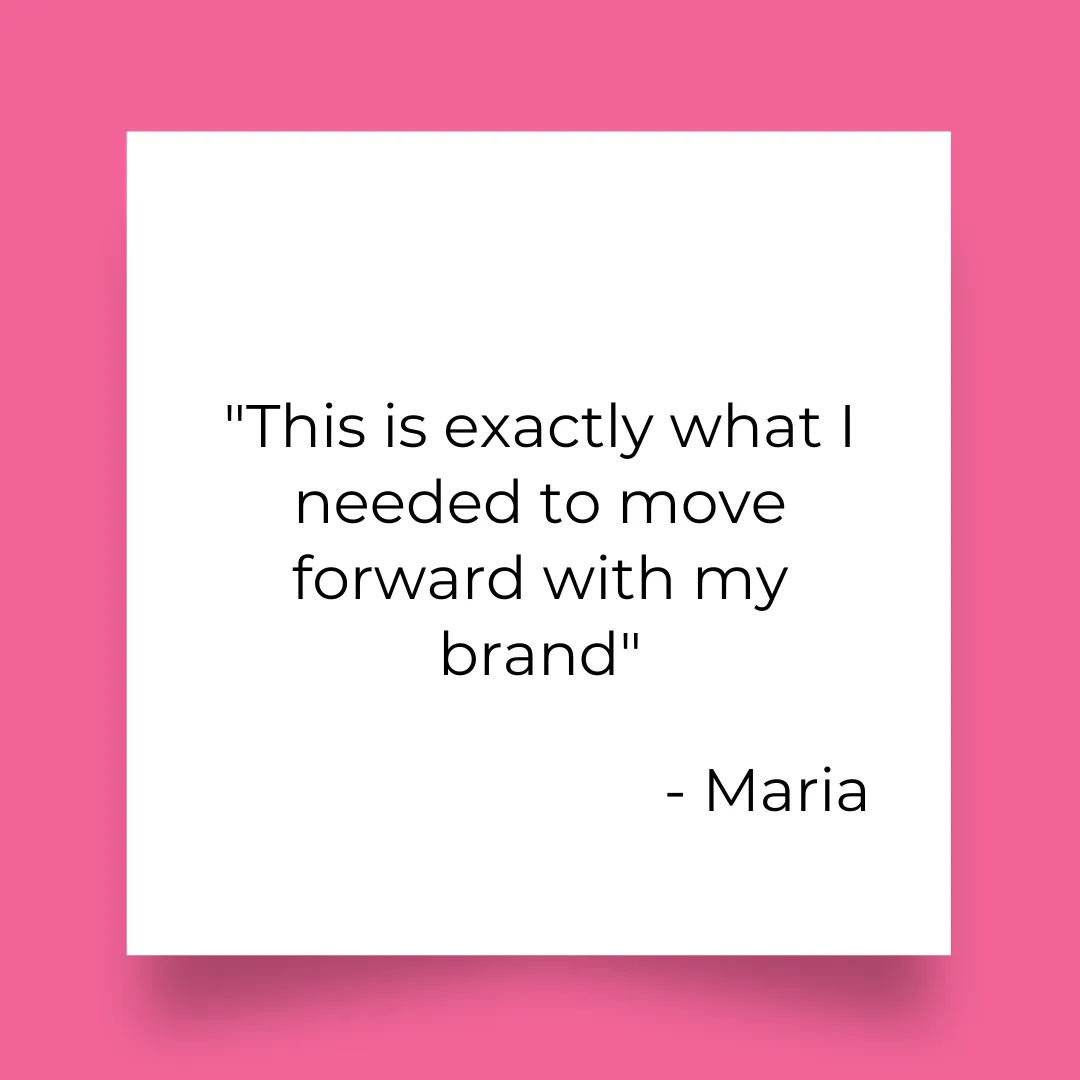 Image of a woman with dark hair with a caption reading, 'Michelle went from $10 per lead to $5 per lead in less than 3 weeks. 8x ROI within the first month and 6-figure months in 6 months.'