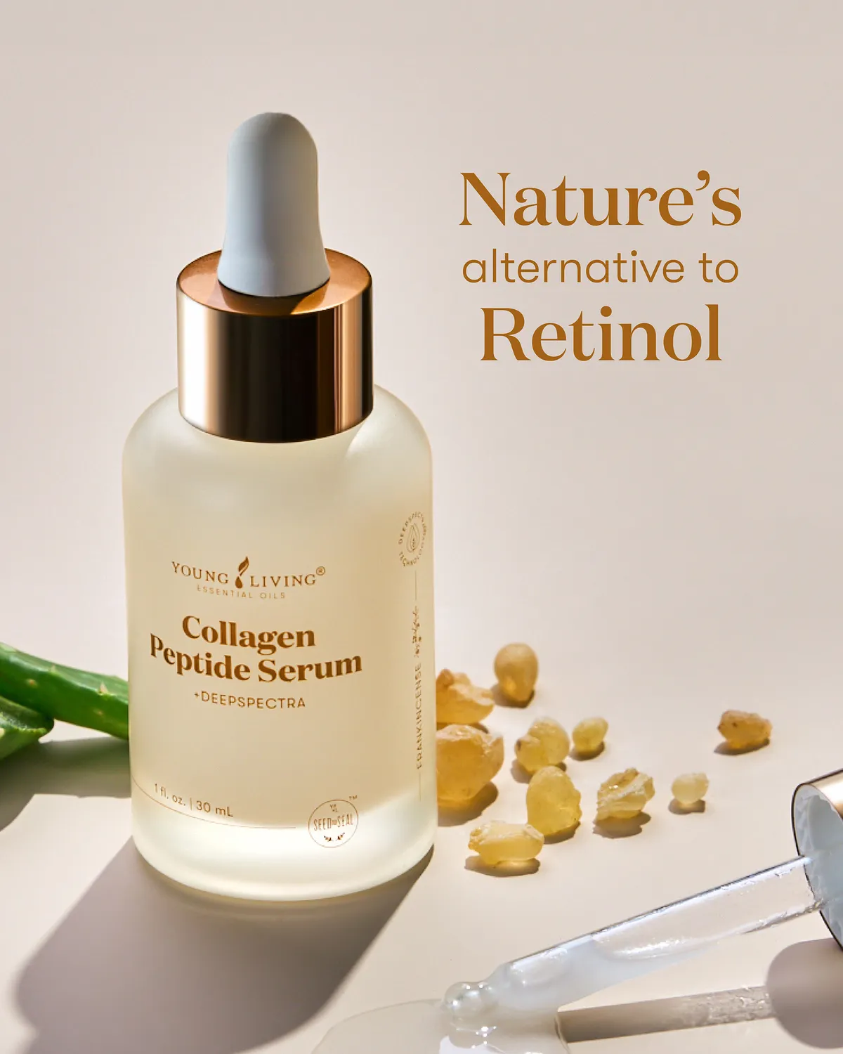 Young Living Collagen Peptide Serum, a natural personal care product