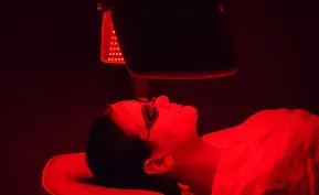 Red Light Therapy session at AWAREmed Medical Spa in Johnson City, TN