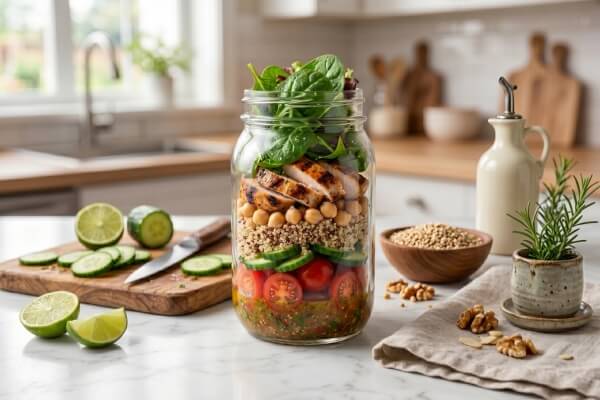 4-Layer Secret for Crisp Prep Salads