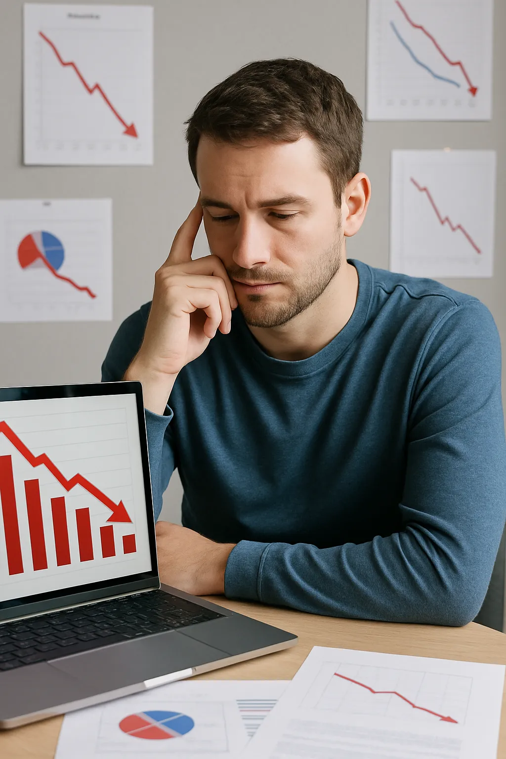 A bunch of gold buttons flying in the air