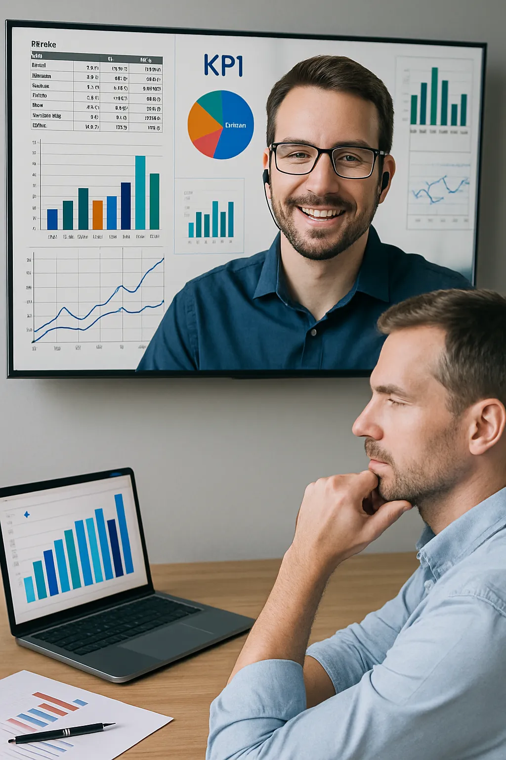 CEO holding Profit First Cheat Sheet, Crucial Conversations Guide, and Profit First for REIs Instant Assessment Template