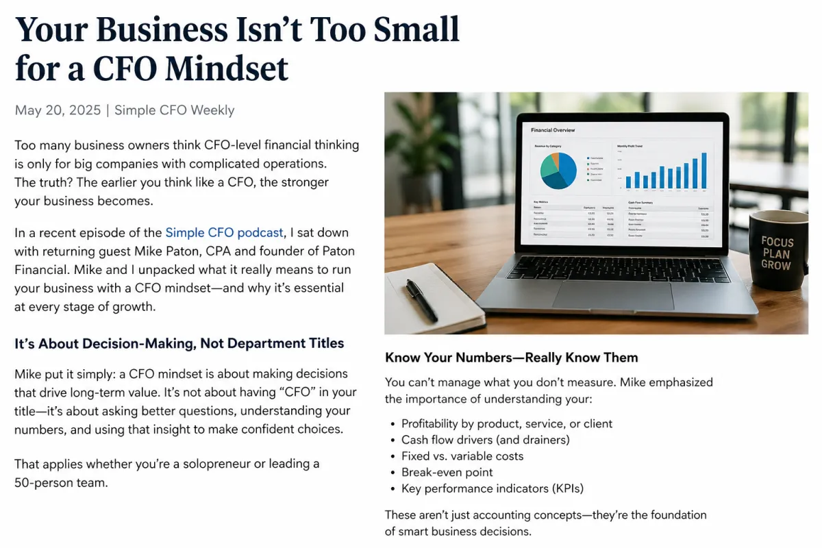 From Chaos to Clarity — How Real Estate Investors Take Back Control of Their Finances