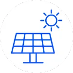 Solar Roofing Icon