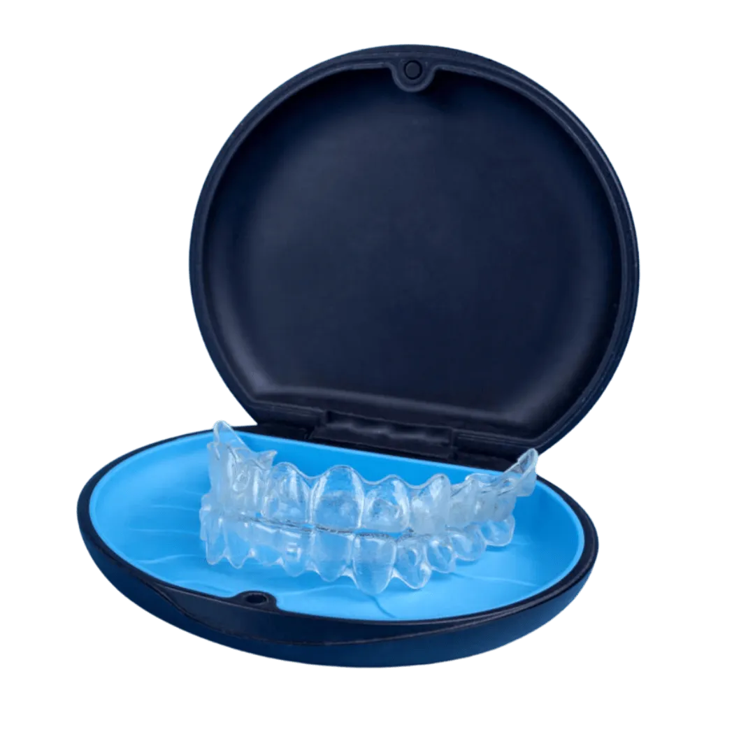 a close up of a tooth model on a table
