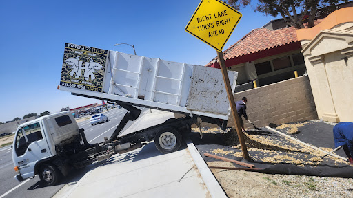 Construction Debris Removal by Blanco's Hauling and Handyman Service in San Bernardino