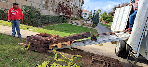 Blanco's Hauling and Handyman Service handling construction debris removal in San Bernardino