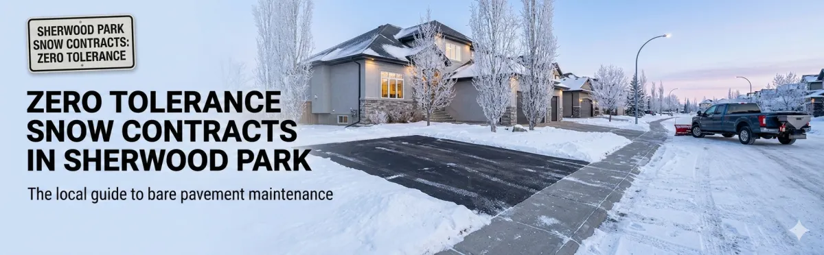 Zero Tolerance Snow Contracts in Sherwood Park