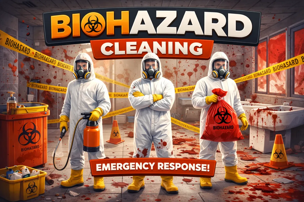 Biohazard Cleaning Company in Leduc/Nisku