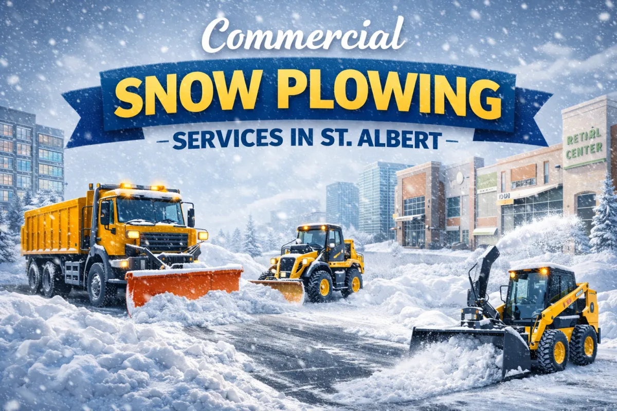 Commercial Snow Plowing Services