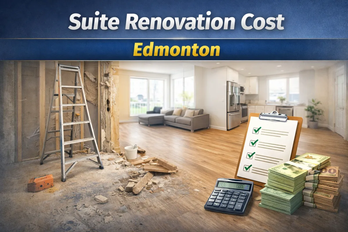 Suite Renovation Cost Edmonton