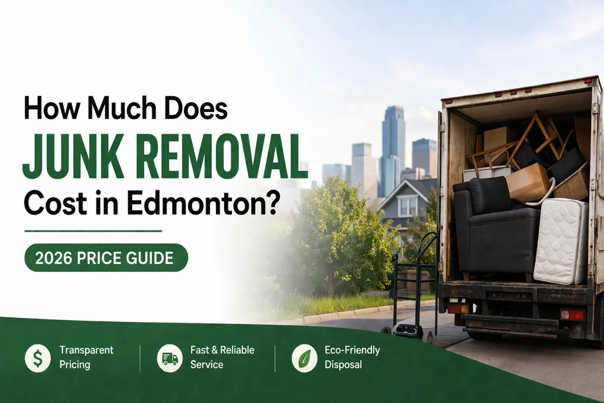 How Much Does Junk Removal Cost in Edmonton? 2026 Price Guide