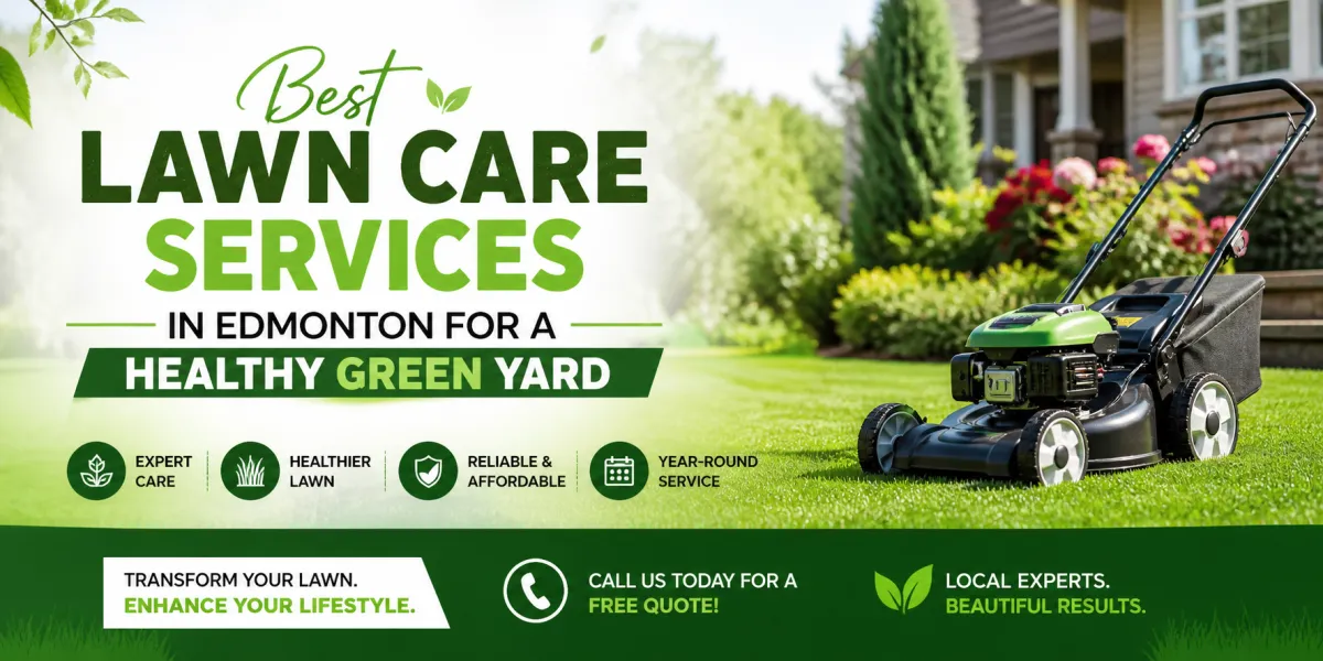 Best Lawn Care Services in Edmonton for a Healthy Green Yard 
