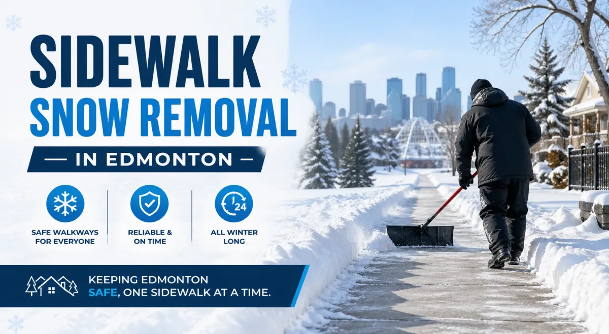Sidewalk Snow Removal in Edmonton 