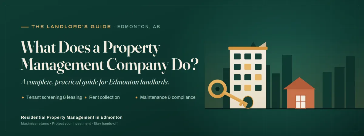 What Does a Property Management Company Do