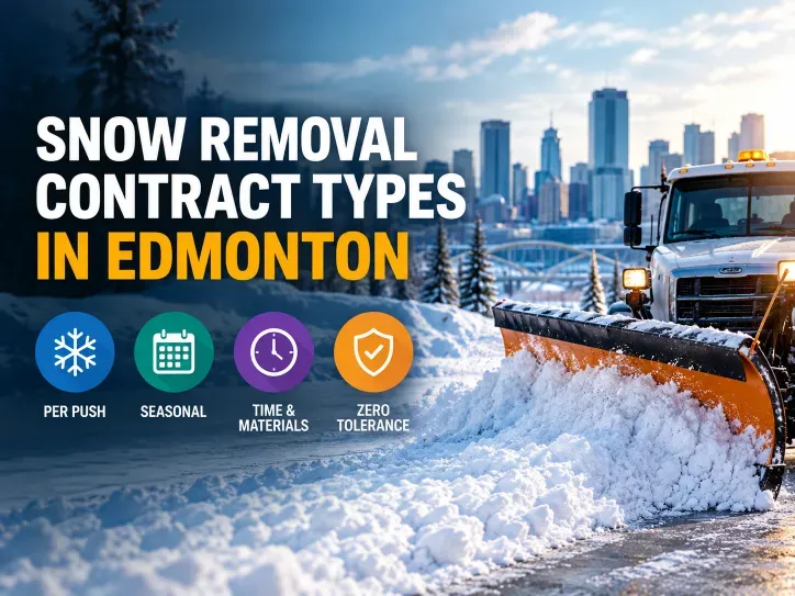 Snow Removal Contract Types Edmonton: Which One Fits - Spartan Enhanced