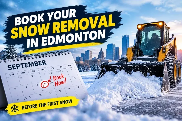 When to Book Snow Removal in Edmonton: Timing Guide