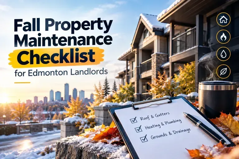 Fall Property Maintenance Checklist Edmonton