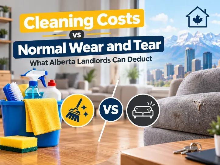 Cleaning Costs vs Normal Wear and Tear What Alberta Landlords Can Deduct
