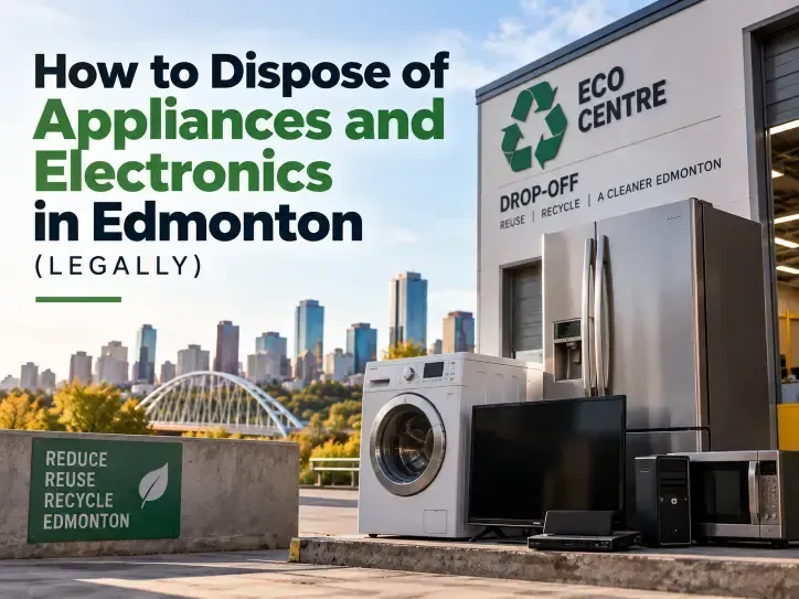 Appliance Disposal Edmonton E-Waste Rules and Fees