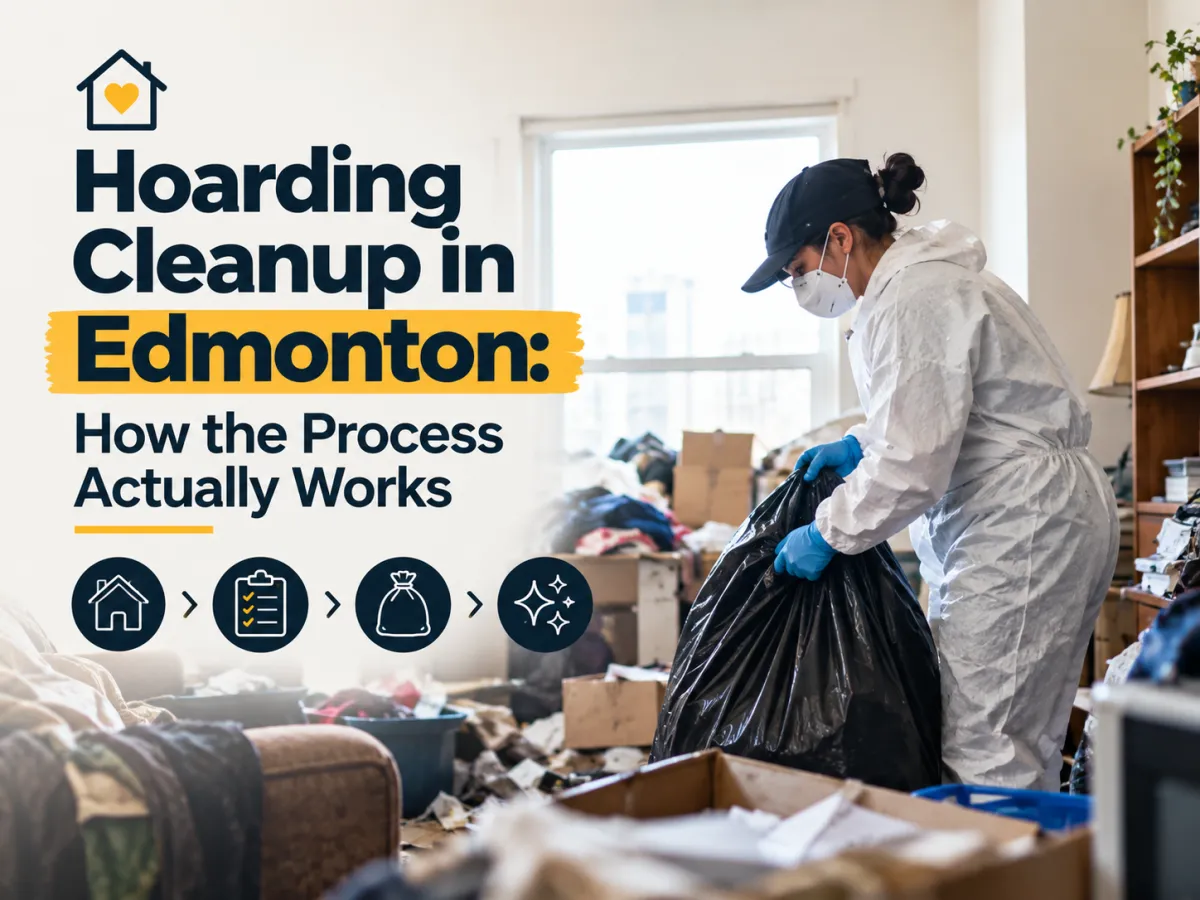 Hoarding Cleanup Edmonton: How the Process Works