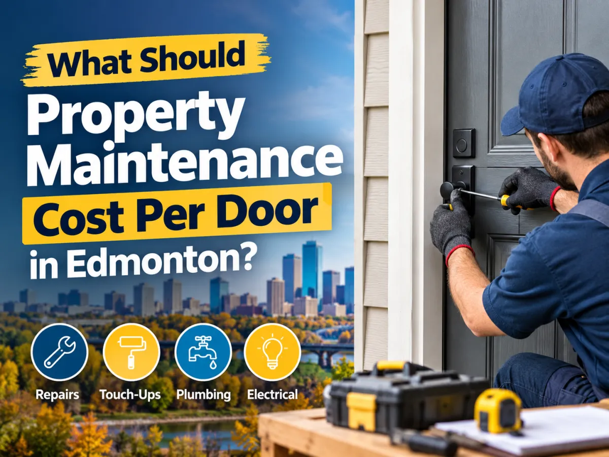 Property Maintenance Cost Per Unit: Edmonton Benchmarks