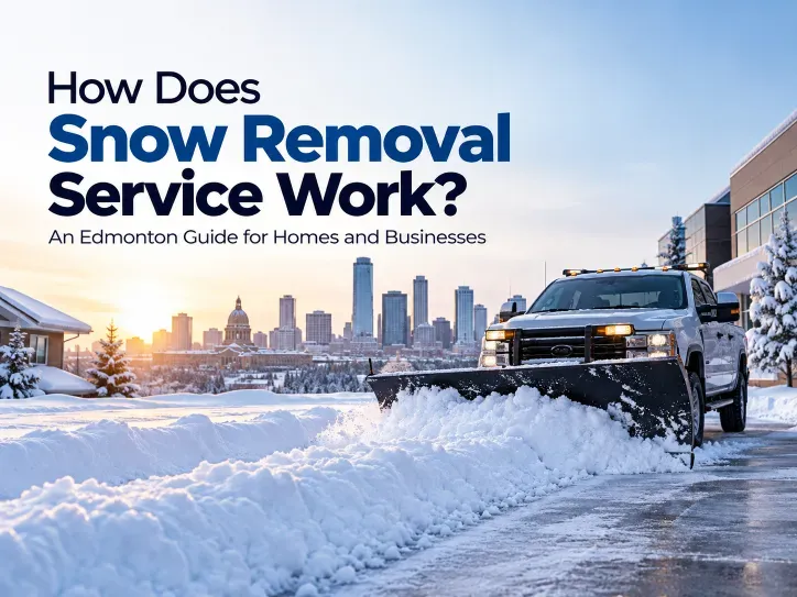 How Does Snow Removal Service Work? An Edmonton Guide for Homes and Businesses