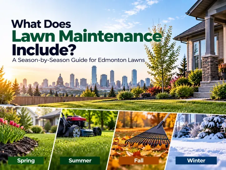 What Does Lawn Maintenance Include? Edmonton Guide