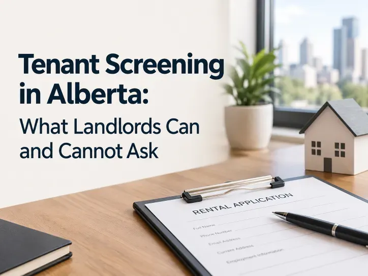 Tenant Screening in Alberta: What Landlords Can and Cannot Ask