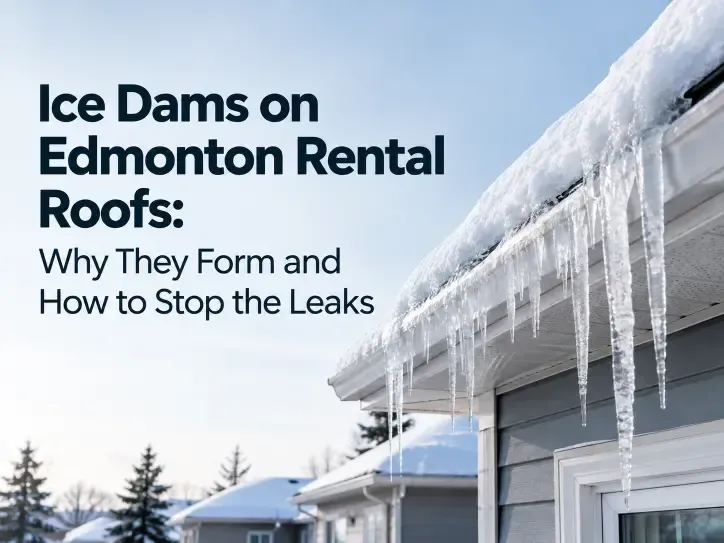 Ice Dams in Edmonton: A Landlord's Guide | Spartan Enhanced