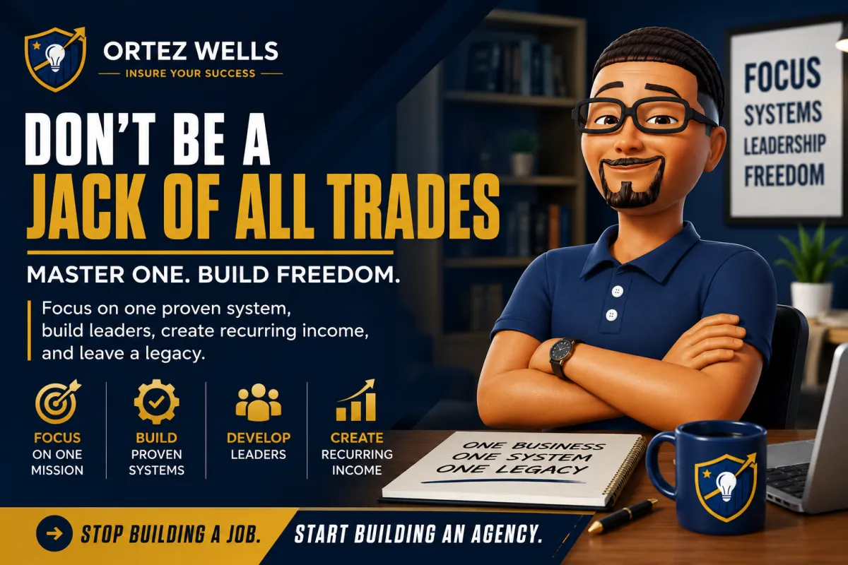 Don't Be A Jack Of All Trades